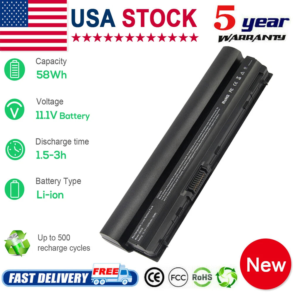 Battery for Dell Latitude E6320 E6230 E6120 E6220 E6330 E6430S RFJMW FRROG CC