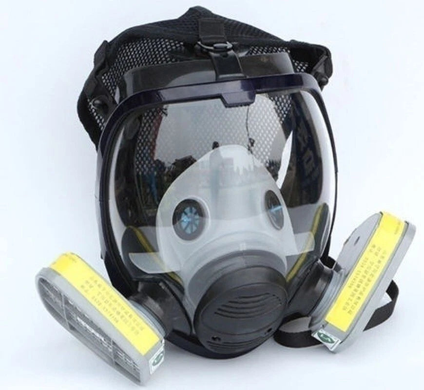 Facepiece Reusable Respirator 15 in 1 Full Face Gas Mask For Painting Spraying