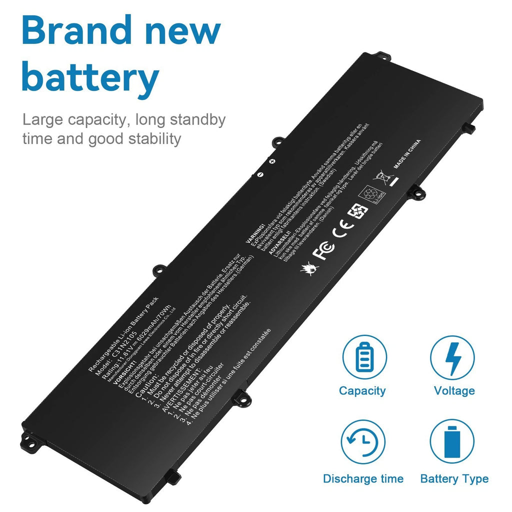 C31N2105 Battery Fr Asus Vivobook K3502Z K3402ZA M3402QA M5402RA K3502ZA Laptop