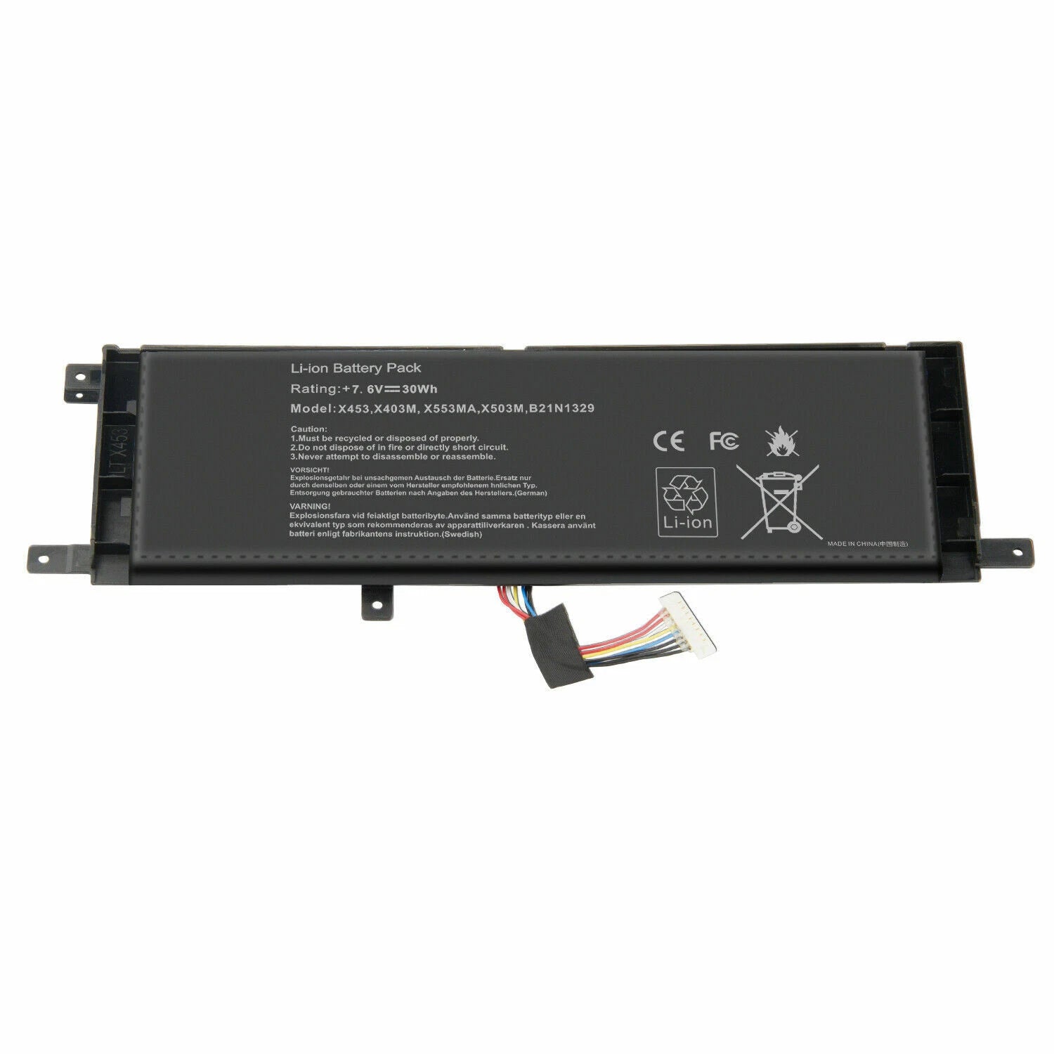 Battery B21N1329 For Asus X553MA X453MA X553M X453M X453 X553 X403 X403MA US