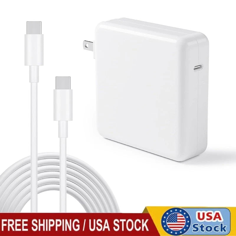 65W USB-C Power Adapter Laptop Charger Cord For Lenovo Yoga MacBook Air Pro