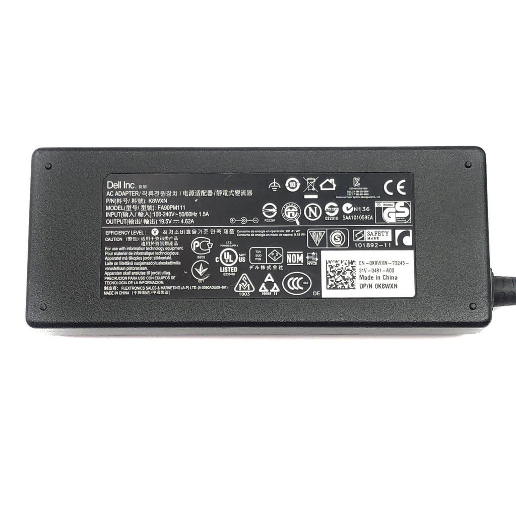 NEW Original Dell 90W Power Supply DA90PM111 K8WXN AC Adapter Charger FA90PM111