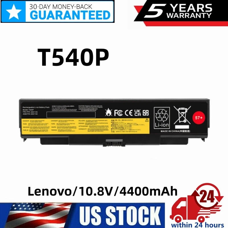 ?48Wh 57+ Battery For Lenovo ThinkPad T440P T540P W540 W541 L440 L540 Series