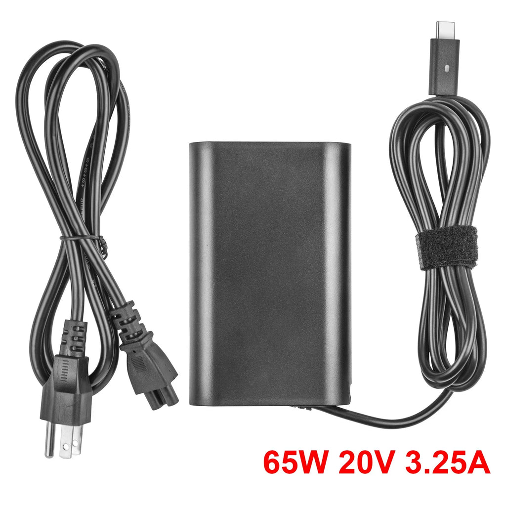 65W Charger USB C Adapter for Dell Latitude 11/12/13/14/15/17 7778 Chromebook