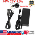 90W AC Adapter Charger For Lenovo ADLX90NLC3A 45N0499 45N0245 Square Slim Tip US