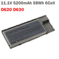 ??LOT Battery For Dell Latitude D620 D630 D640 PC764 TC030 Laptop 11.1V 5200mAh