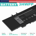For Dell Latitude 5401 5501 Precision 3541 3551 68wh Battery N2NLL 10X1J 3HWPP
