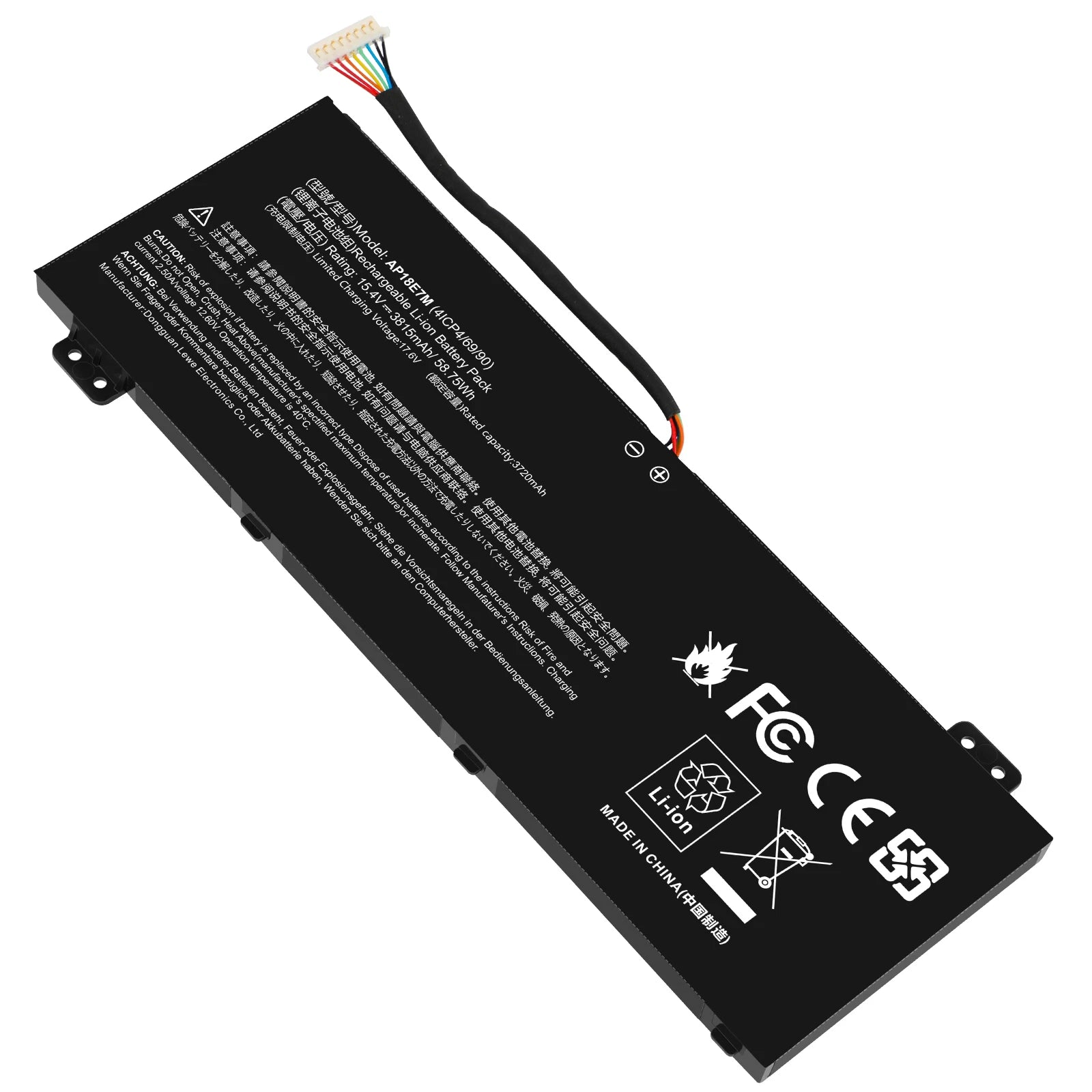 AP18E7M AP18E8M Battery for Acer Nitro 5 AN515-52 AN515-54 AN515-55 58.75Wh US
