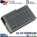 D600 Laptop Battery for Dell Latitude D520 D500 D610 C1295 New 6 Cell US