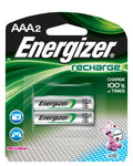 Energizer Rechargeable AAA Batteries 2 pk