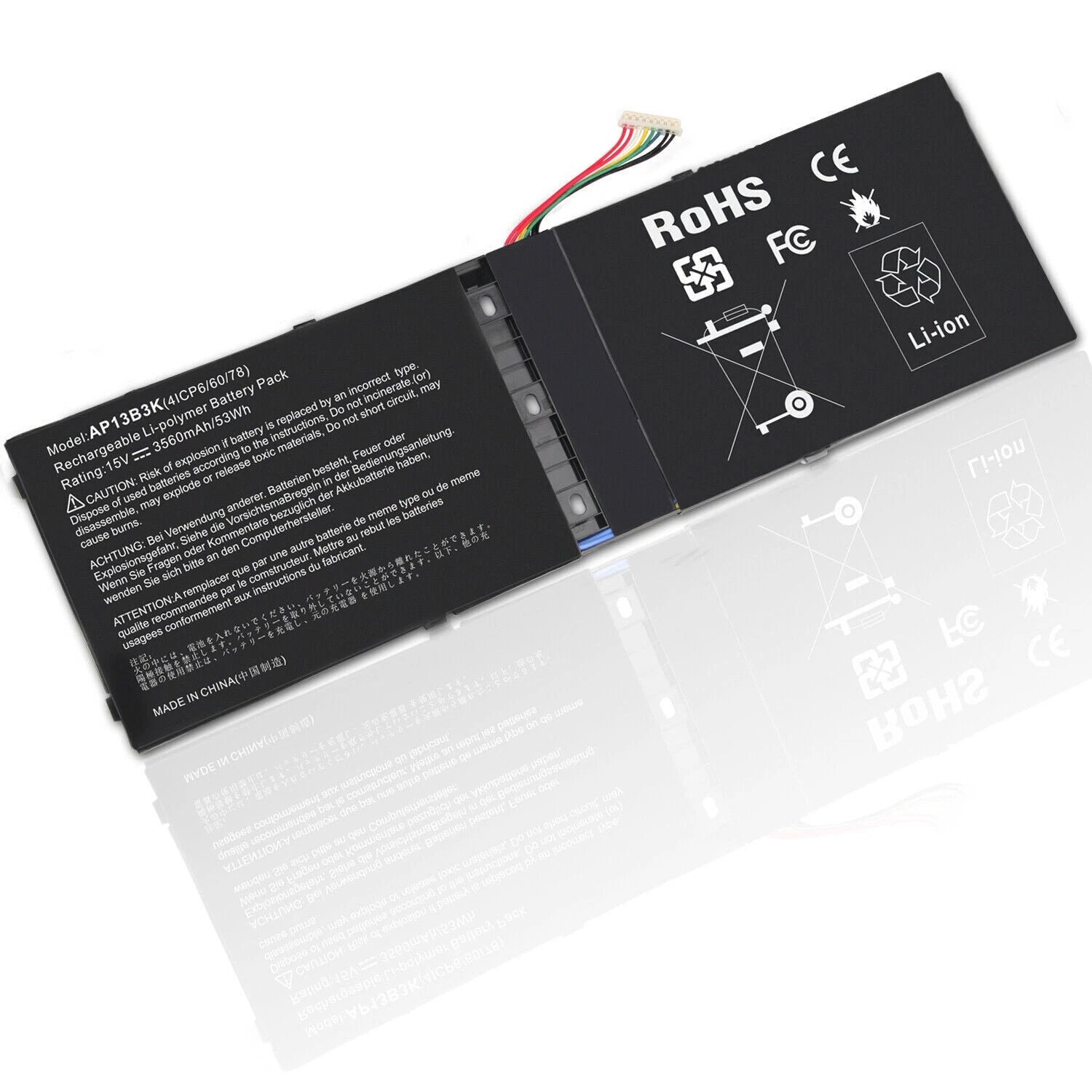 Battery for Acer Aspire M5-583 R14-R3 R7-571 R7-572 V5-452 V5-472 V5-473 V7-481