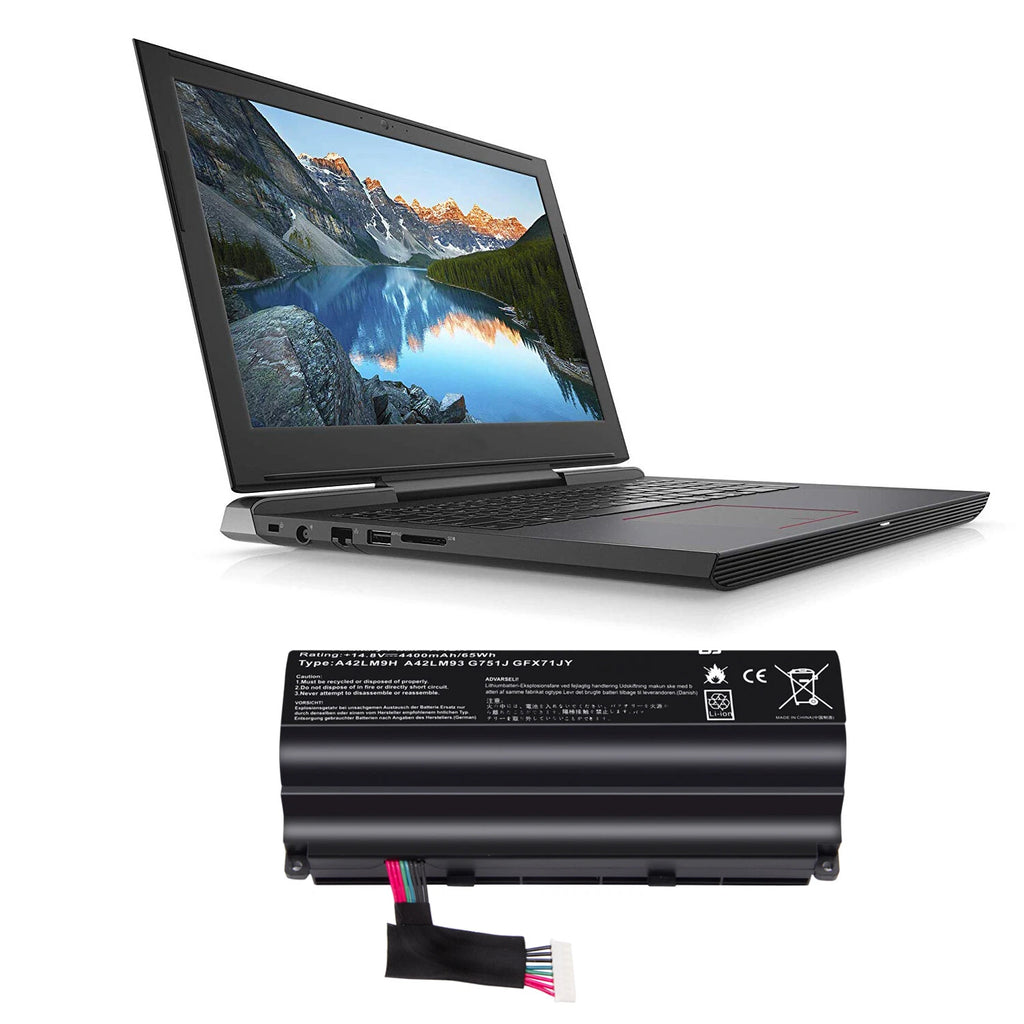 Laptop Battery For Asus G751 G751JT G751JL G751J G751JY G751JM A42N1403 A42LM93