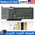 Battery G5M10 for Dell Latitude E5450 E5550 E5250 Series 8V5GX R9XM9 WYJC2 NEW