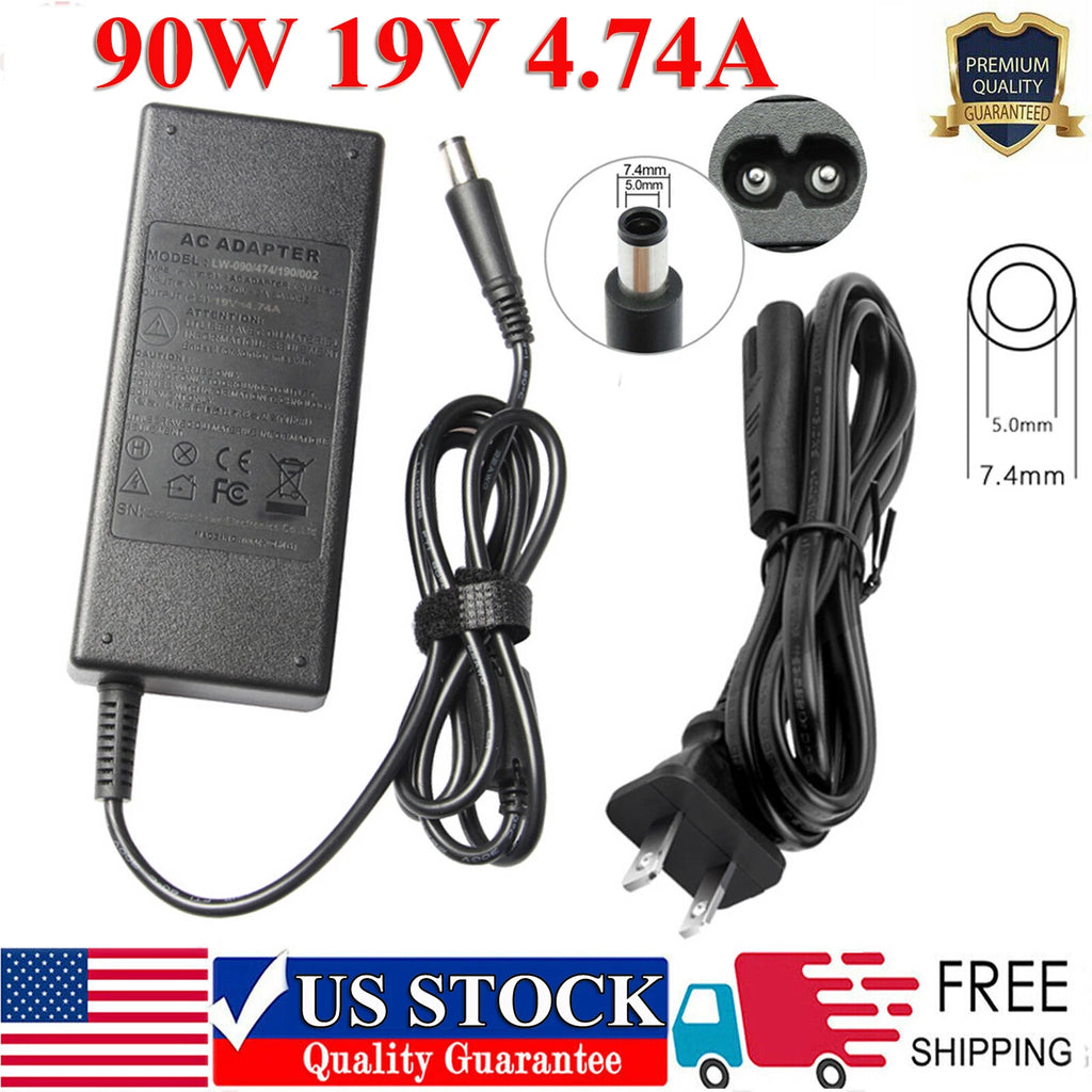 For HP Pavilion Dv4 Dv4z DV6-6C35DX 90W 19V 4.74A Adapter Charger Power Supply