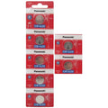Panasonic Genuine CR1620 DL1620 3V Lithium Button Coin Cell Watch Battery x 7pcs