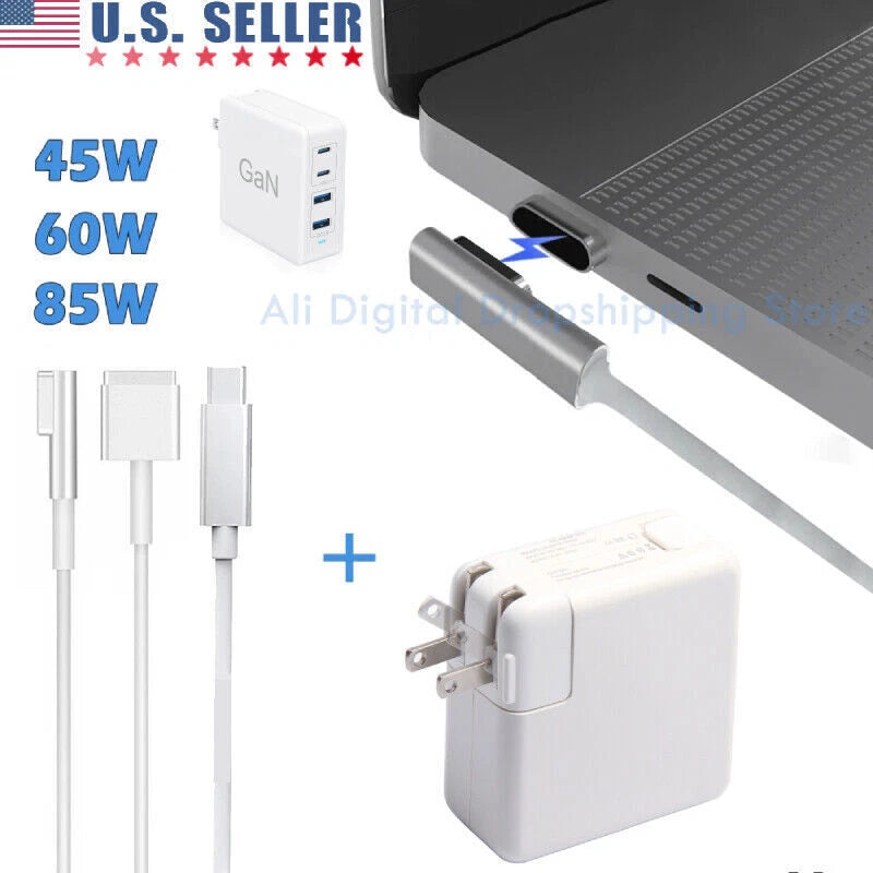 30W 61W 87W 96W Fast Charger Block Power Adapter USB-C+A For MacBook Air iPhone