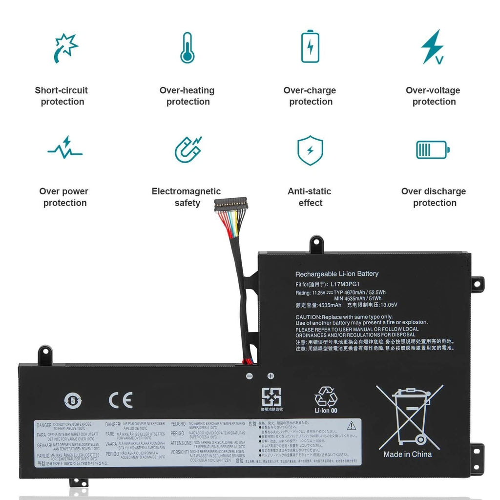 ?L17M3PG2 L17C3PG2 Battery For Lenovo Legion Y530 Y540 Y740 Y545 Y7000 Series