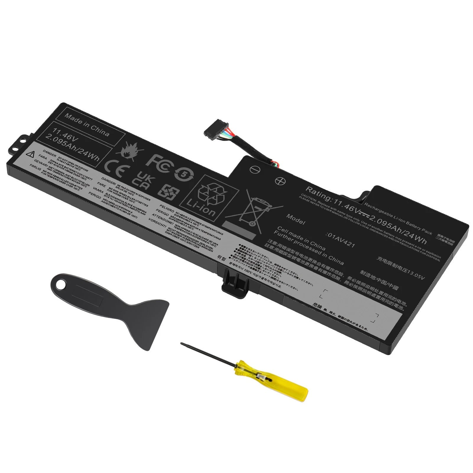 LOT 01AV421 01AV420 Battery For Lenovo ThinkPad T470 T480 A475 A485 TP25 24WH