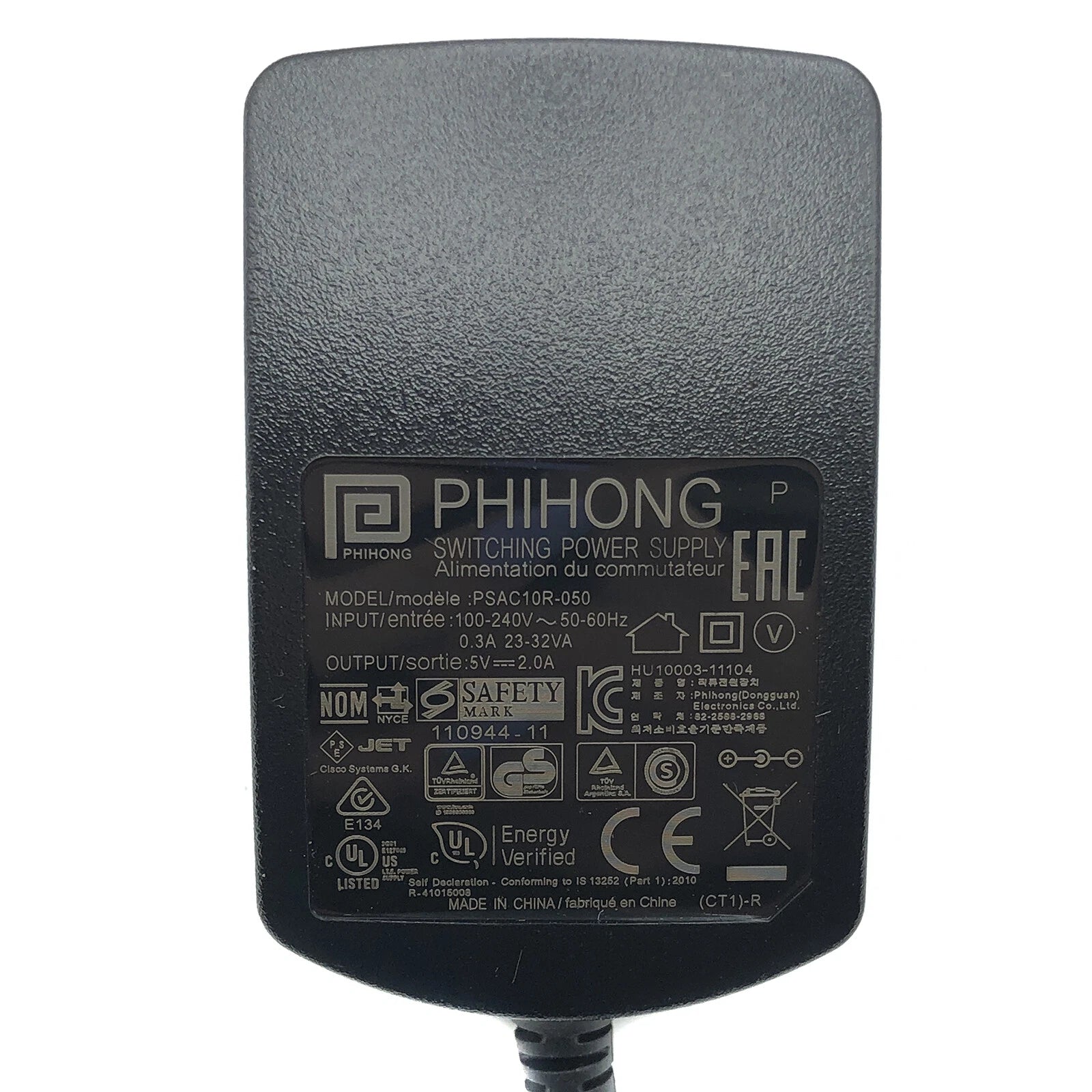 NEW Genuine Phihong AC Adapter For Cisco SPA122 SPA112 ATA 2-Port VoIP Router
