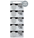100 Fresh Energizer CR2016 ECR2016 3V Lithium Coin Batteries (100 Coin Cells)