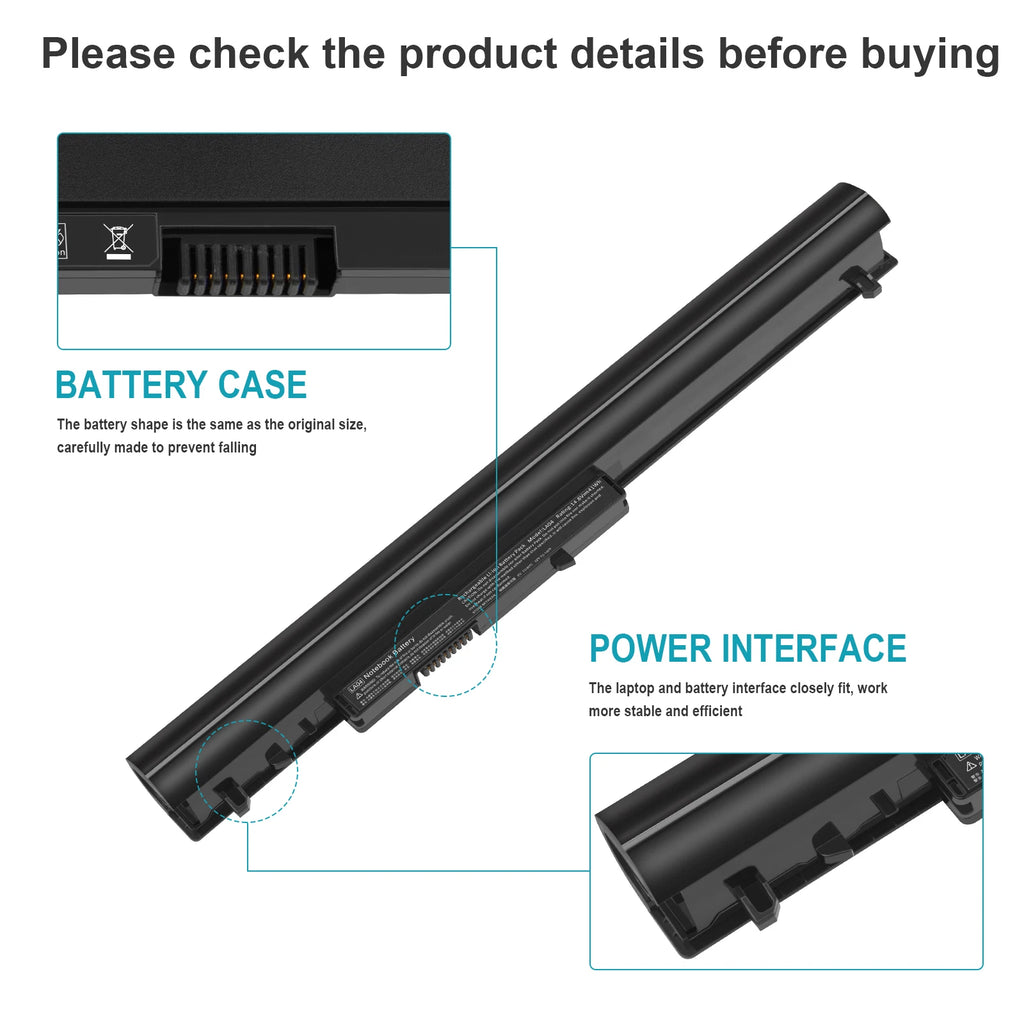 LOT 10X 41Wh Battery for HP LA04 LA03 LA03DF HP Pavilion 14 15 TouchSmart Series