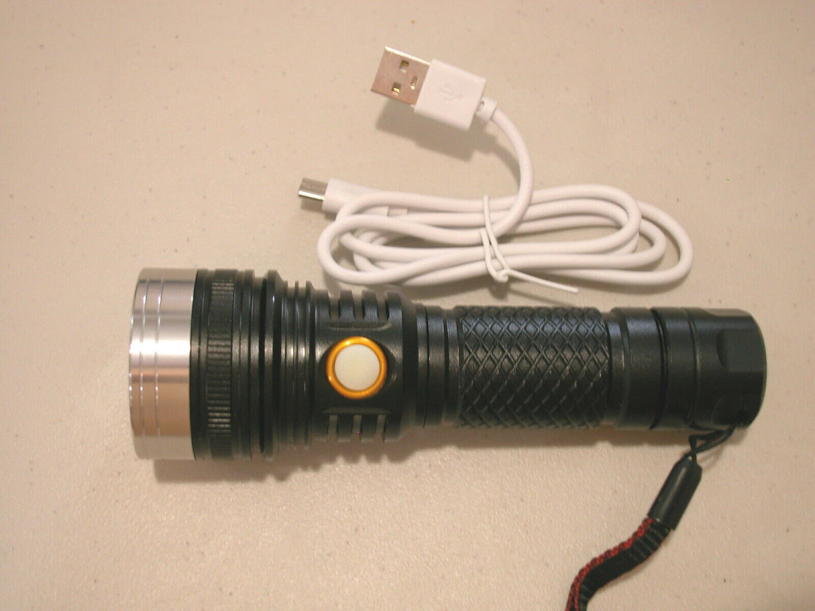 M45 LED Flashlight SST-40 led 2300 lumens w/ batteries