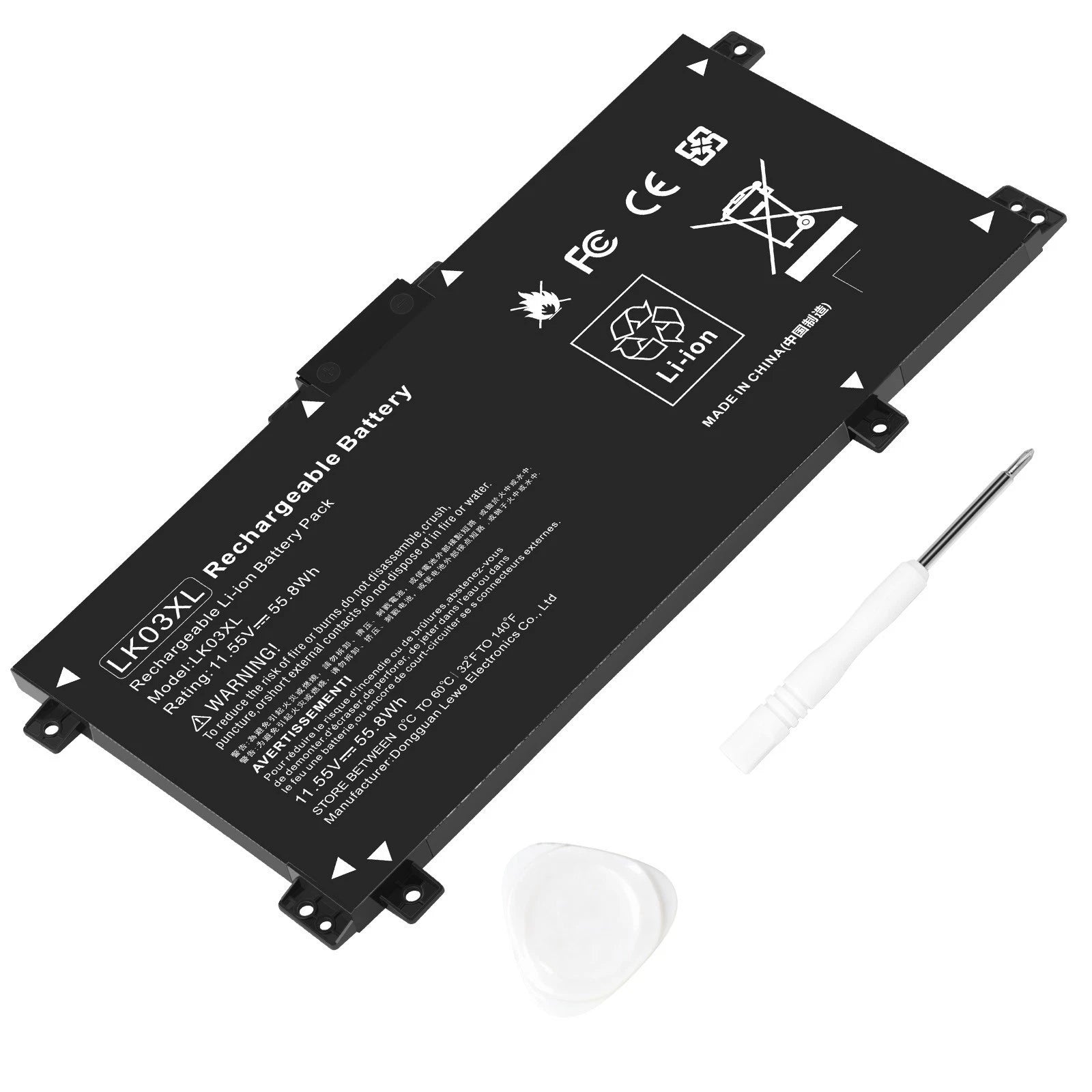 NEW LK03XL Battery For HP ENVY X360 15-BQ 15m-BP 17-AE 17-CE Series 916368-421