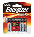 24 Energizer AAA Max + Powerseal Alkaline Batteries ON CARD (4x6) EXP 2026
