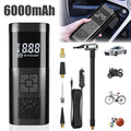 150 PSI Air Compressor Tire Inflator Fits Car Motor Bike Tires Air Pump Portable