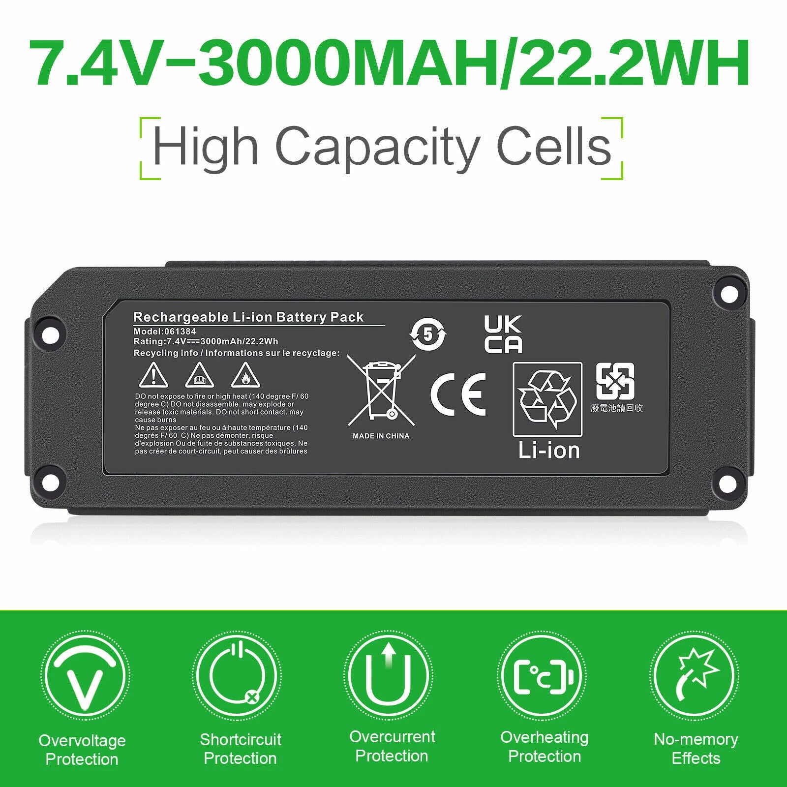 061384 061386 Battery For Bose SoundLink Mini one I /Bluetooth Speaker one I