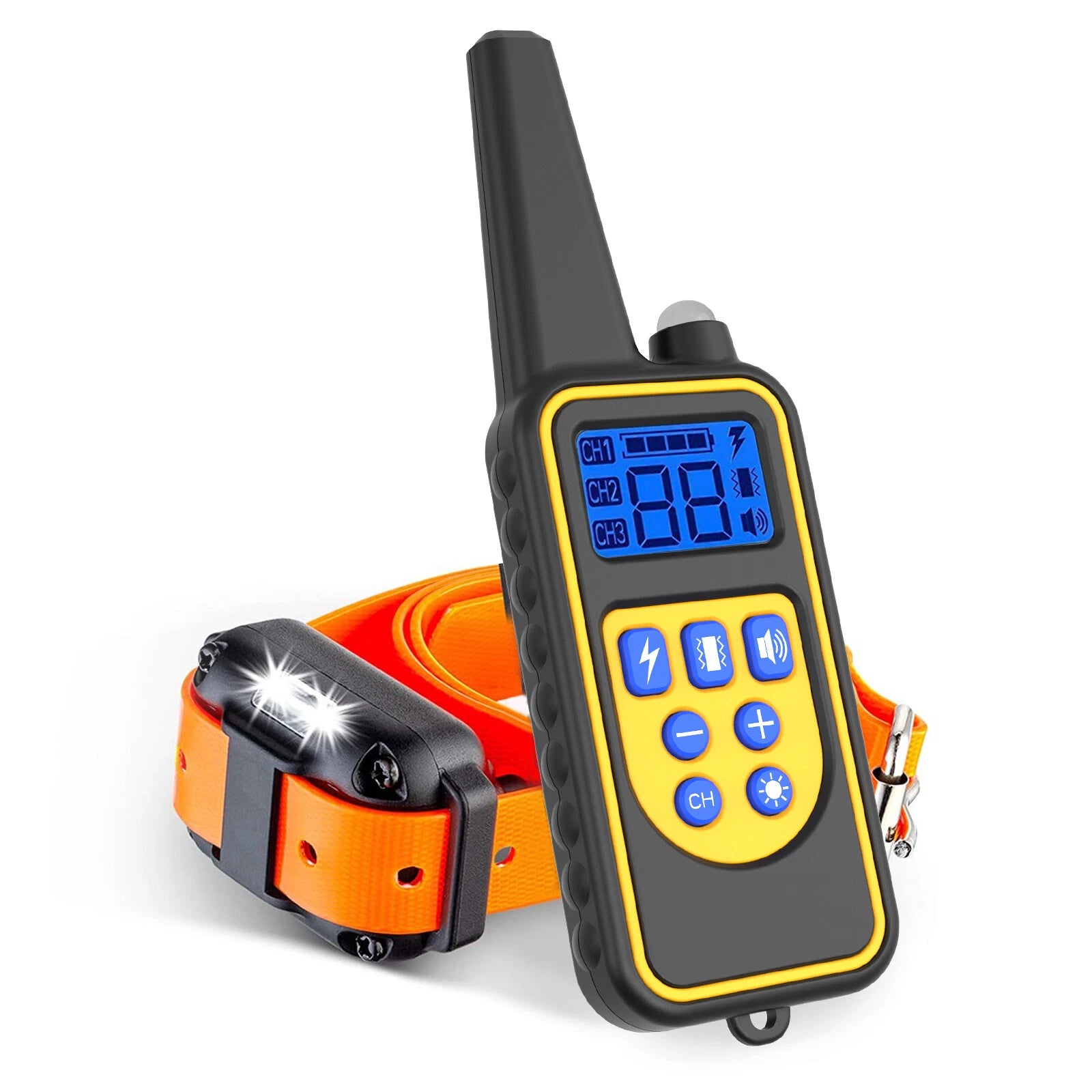 1/2/3 Pack Smart Dogs Training Bark Collar Anti Barking Rechargeable Waterproof