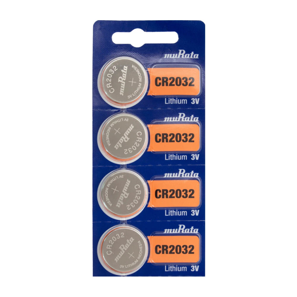 4 pc MURATA CR2032 CR 2032 3v Lithium Battery NEW Expires 2028 - Replaces Sony