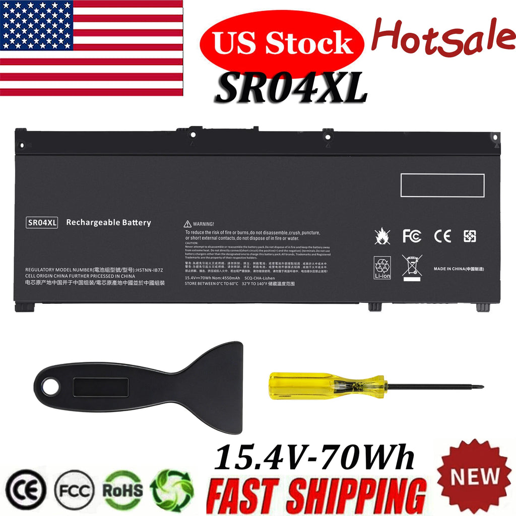New SR04XL BATTERY for HP Omen 15-ce000 15-CE011DX HSTNN-DB7W 917724-855