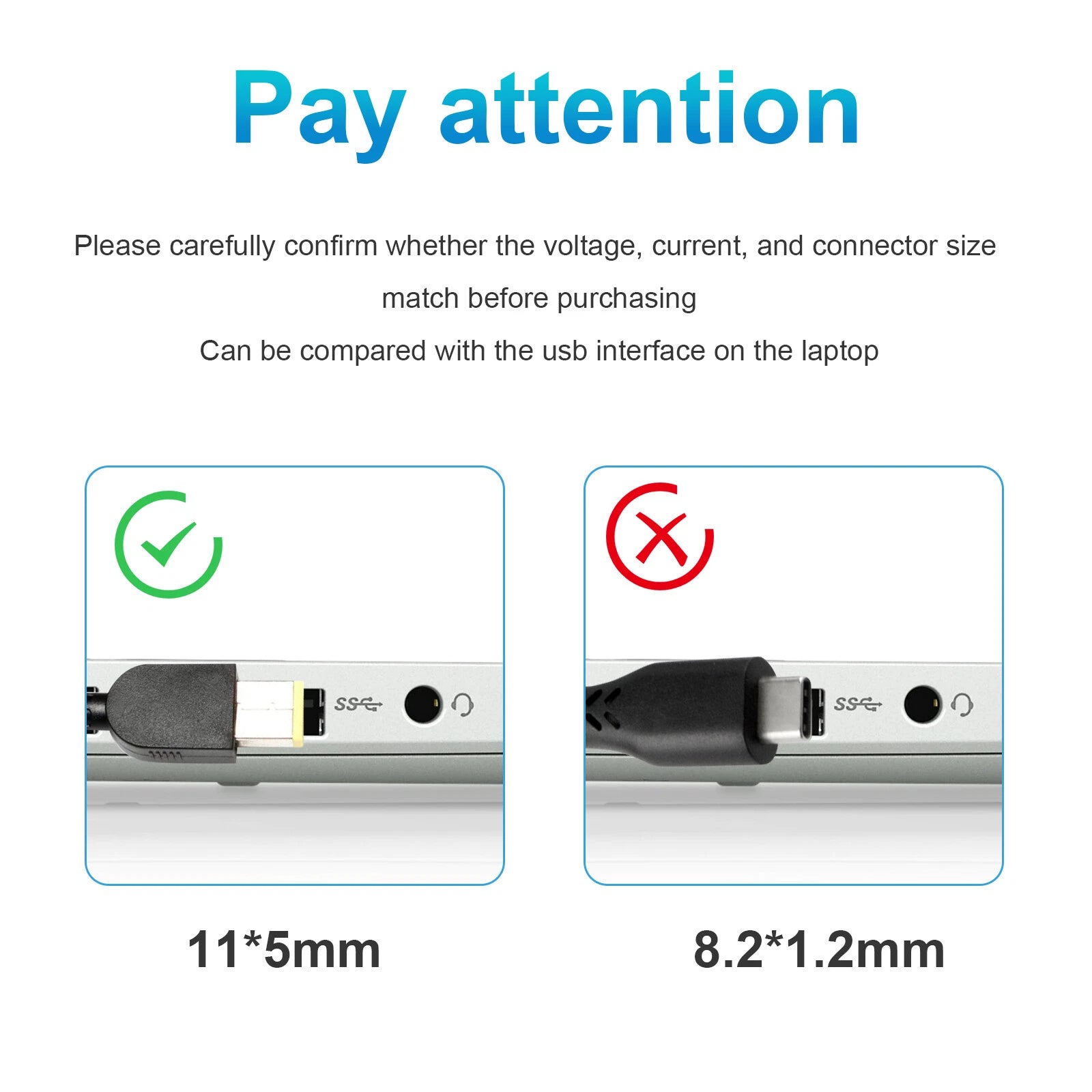Laptop Power Supply Charger 90W 20V 4.5A Adapter for Lenovo ThinkPad IdeaPad IBM