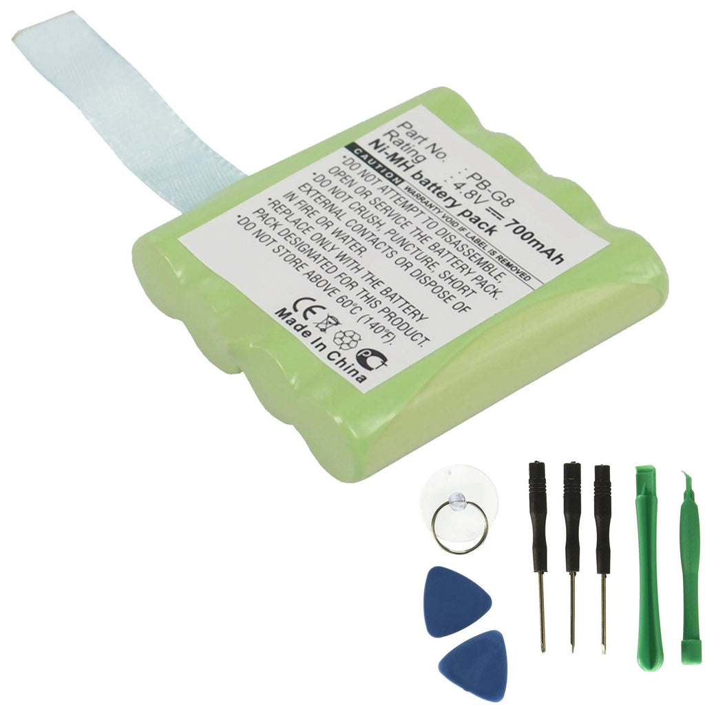 Two-Way Radio Battery Compatible With Midland G6 G8 M24 M48 M99 M99 Plus PB-G8
