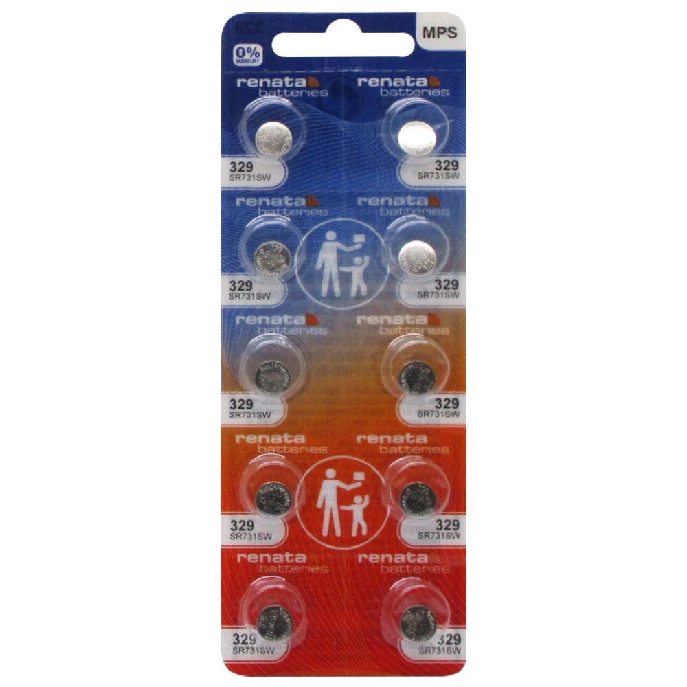 329 Battery Replacement Watch Batteries Renata x 20