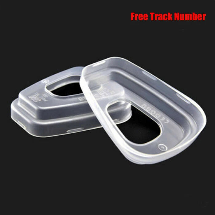 4 Pcs 501 Filter Retainer Cover for 6200 6800 7502 Respirator Facepiece Gas Mask