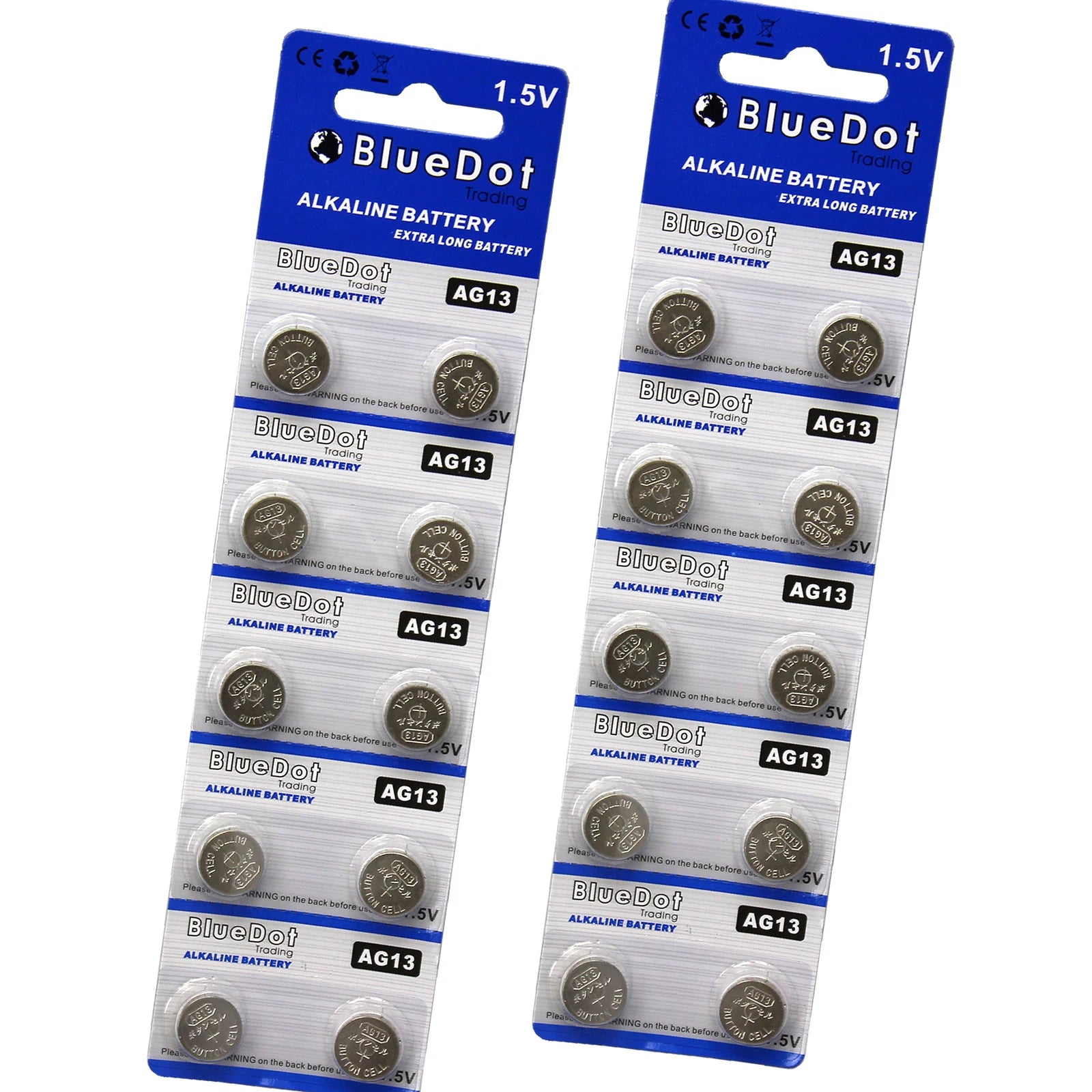 (20) LR44 AG13 357 357A A76 303 L1154 1.5 Volt Alkaline Batteries USA Shipper