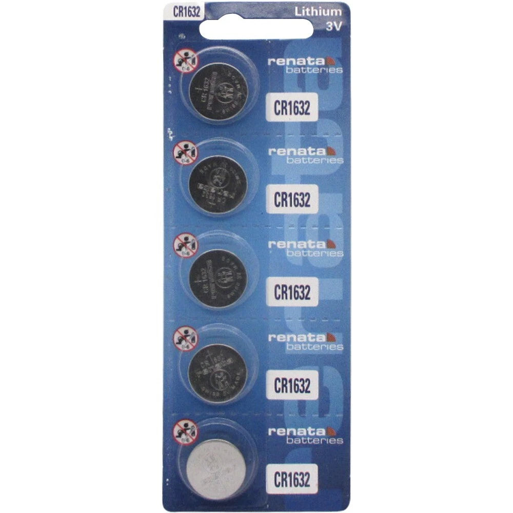 CR 1632 RENATA Renata CR1632 Lithium Battery 5 pack
