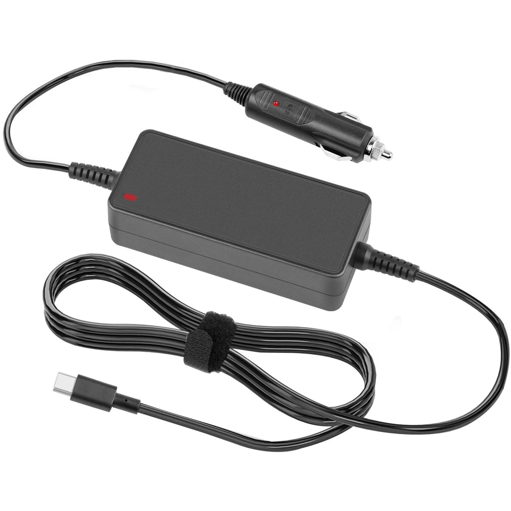 USB-C CAR Charger for LG Gram 14 15 16 17 Laptop 16Z90P 17Z90N Type-C Power Cord