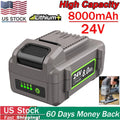 24V 8.0Ah Battery For Flex FX0221-1 FX0311 FX0321 FX0121 FX0341 Cordless Tools