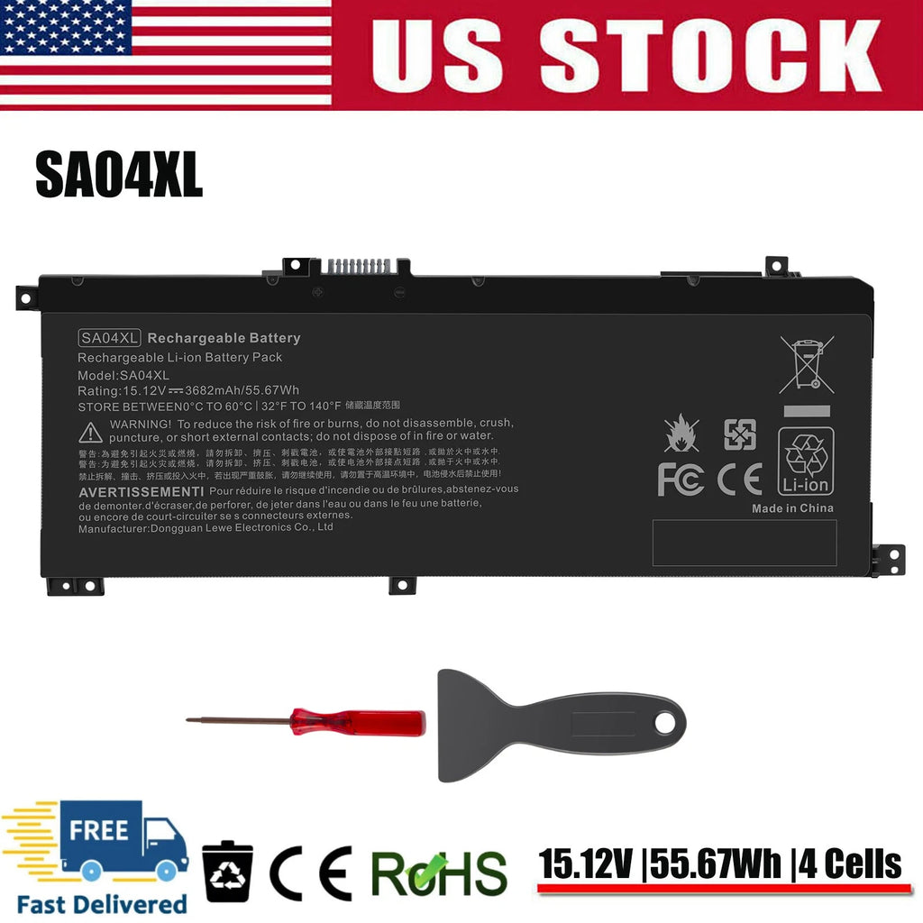 ?SA04XL Battery for HP X360 15-DR 15-DR0010TX 17-CG L43267-005 L43248-541 NEW