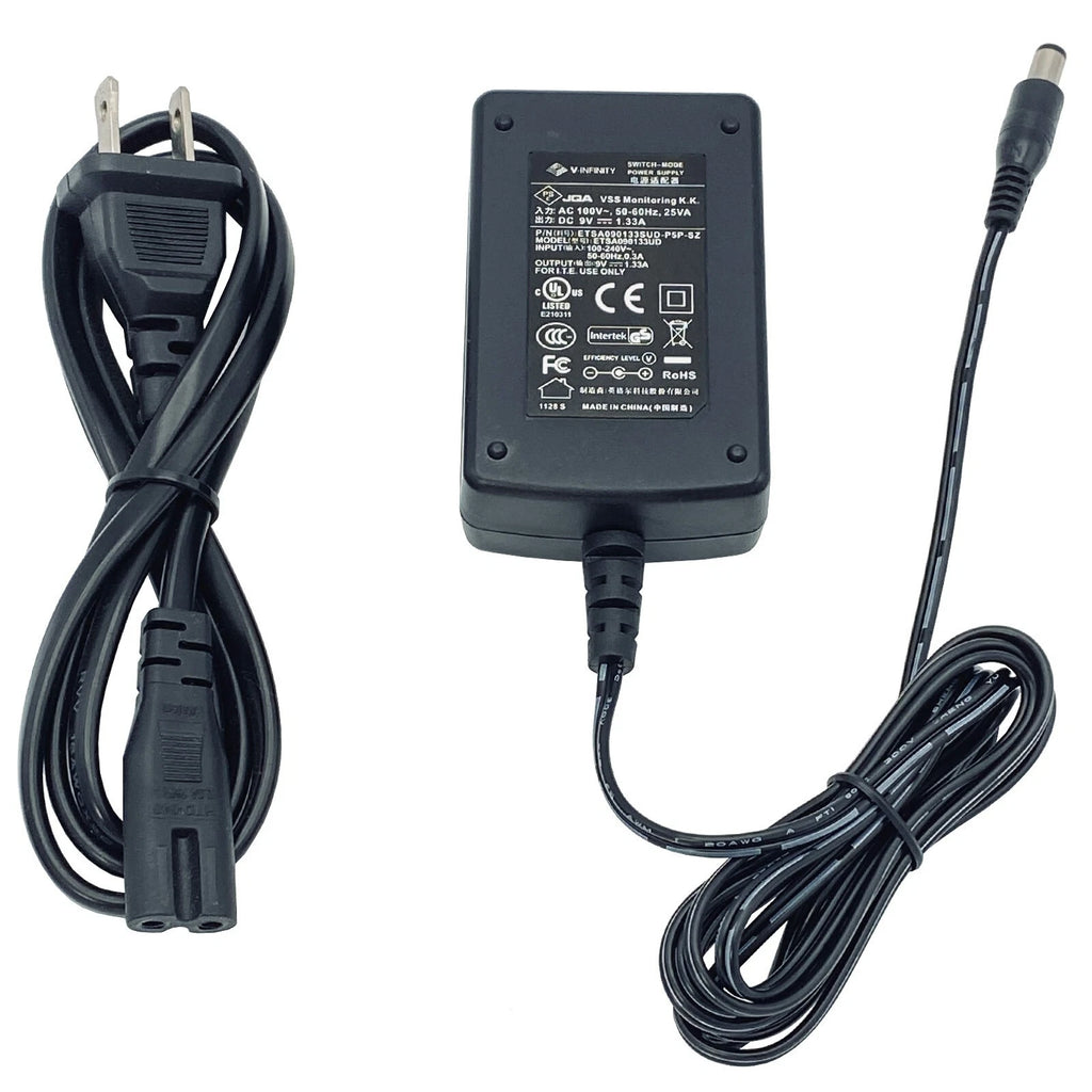 NEW Original V-INFINITY Switching Power Supply ETSA090133UD Adapter 9V 1.33A 12W