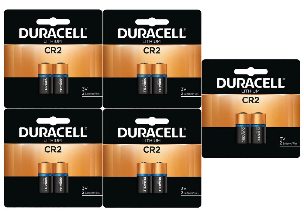Duracell CR2 Lithium Battery - 3V - 10/Pack (packaging may vary)