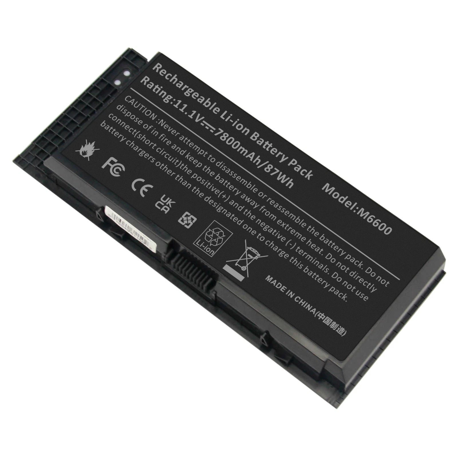 ?M6600 Battery For Dell Precision M4600 M4700 M6700 M6800 R7PND FV993 T3NT1 89Wh