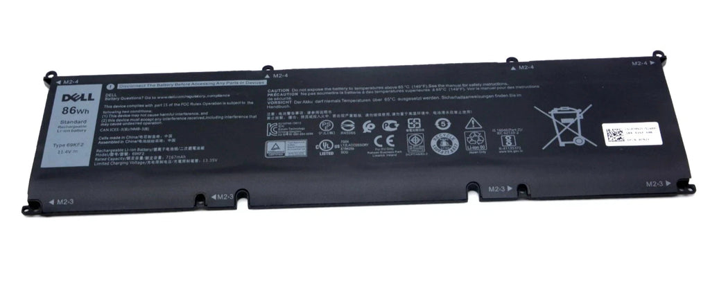 Genuine 69KF2 Battery for Dell XPS 15 9500 9510 9520 Precision 5550 5560 5570