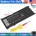 Battery 33YDH For Dell Latitude 3380 3480 3580 3590 Inspiron 7586 7577 7786 2in1