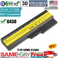 Laptop Battery for Lenovo 3000 G530-4446 N500-4233 IdeaPad B550 G430 G550 G555
