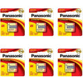 6x Panasonic CRP2, CR-P2, EL223, K223LA 6V Lithium Battery