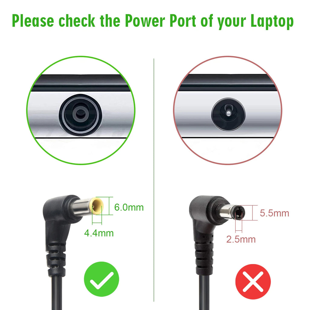 AC/DC Adapter Charger Power For Sony Vaio PCG-71318L PCG-7192L VPCF135FG Laptop